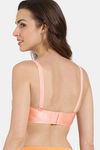 Zivame Miracle Double Layered Non Wired Full Coverage T-Shirt Bra - Peach Pearl — thumbnail 3